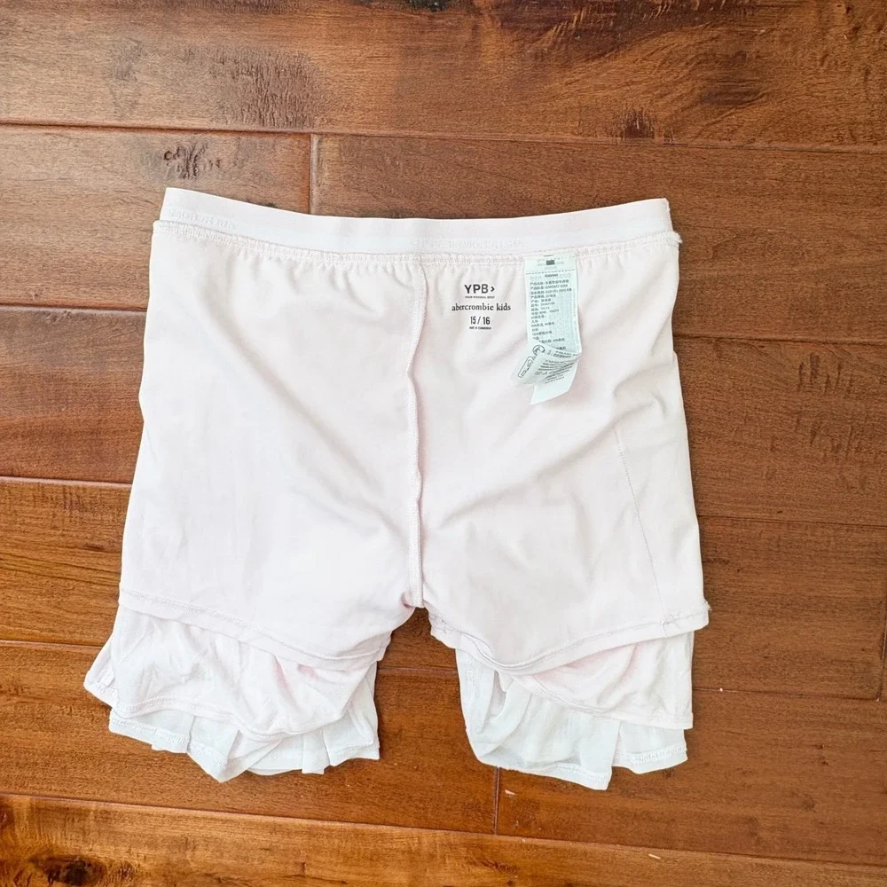 Abercrombie Kids YPB‎ Active Mesh Skort, Girls 15/16 Light Pink